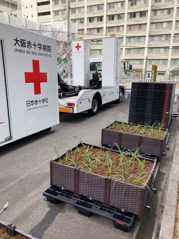 大阪日本赤十字病院様実証実験画像１